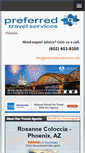 Mobile Screenshot of preferredtravelservices.com